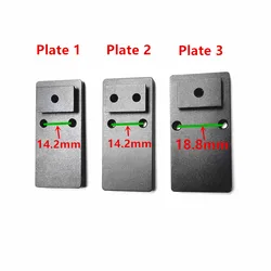 SW MP Metal Red Dot Sight Mount Plate for Smith & Wesson M&P Compact 2.0 SD9VE SD40 Fit Docter ADE Burris Frenzy or RR S.RO Base