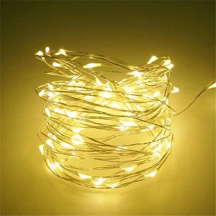 Waterproof Outdoor Home 10M 20M 30M 50M 100M LED Fairy String Lights Christmas Party Wedding Holiday Decoration Garland