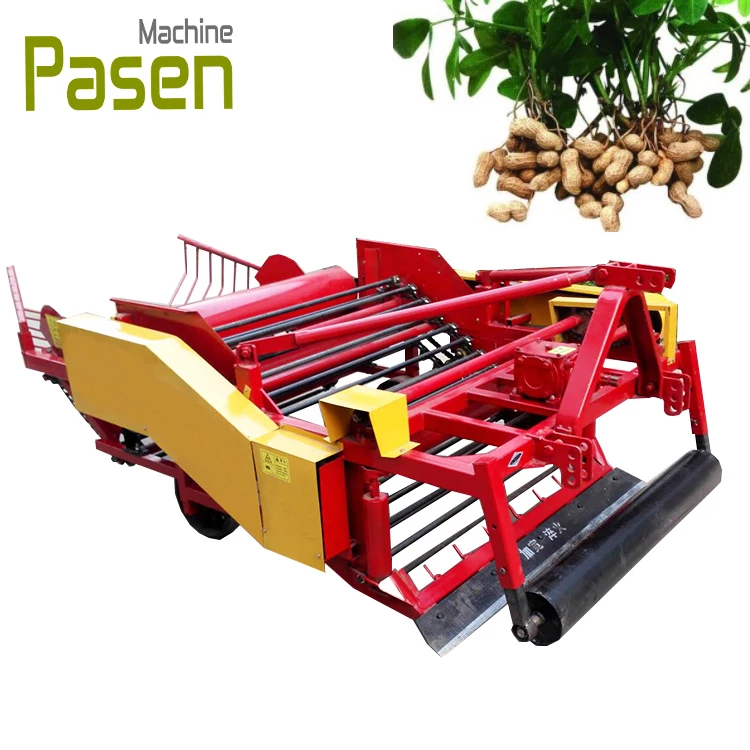 One Rows Combine Harvesting Machine Multifunctional Harvester Machine New Design Groundnut Harvester