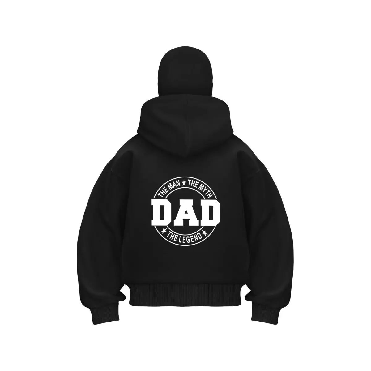 

Папа Легенда текст юмор искусство новый товар двойная толстовка с капюшоном мужская с капюшоном