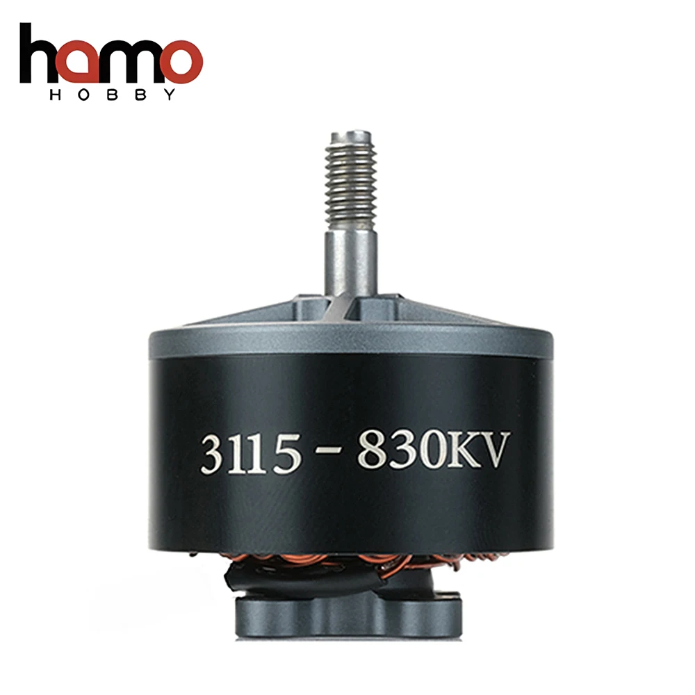 

Бесщеточный двигатель Hamo HOBBY 3115 830KV 6-8S LIPO для FPV Freestyle 9 дюймов 10 дюймов 13 дюймов дальность дрона Cinelifter FPV