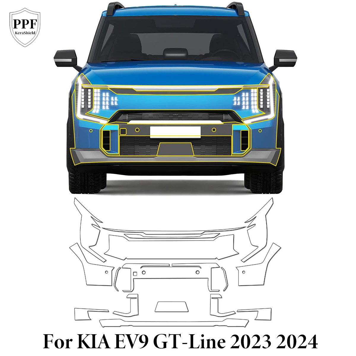 pre-cut-ppf-for-kia-ev9-gt-line-2023-2024-tpu-car-paint-protection-film-clear-matte-cover-resistant-anti-scratch-repairable-kit