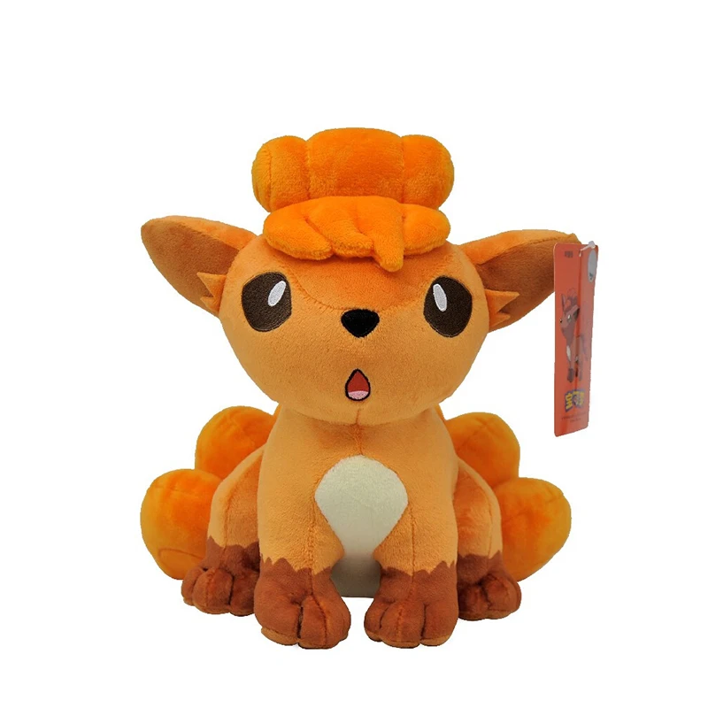 21cm Original Pokemon Vulpix Stuffed Plush Toys Plushie Soft Animal Kawaii Peluche Anime Dolls Birthday Party Gift For Kids Baby