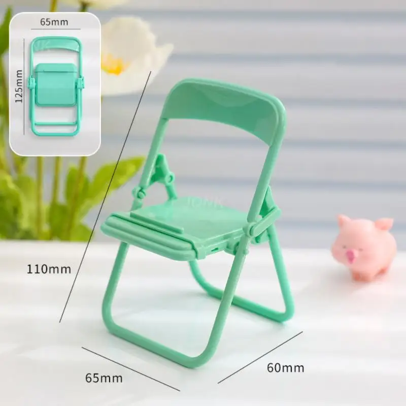 Phone Holder Portable Mini Mobile Phone Stand Universal Stand Mobile Phone Bracket Foldable Desk Holder Desktop Chair Stand