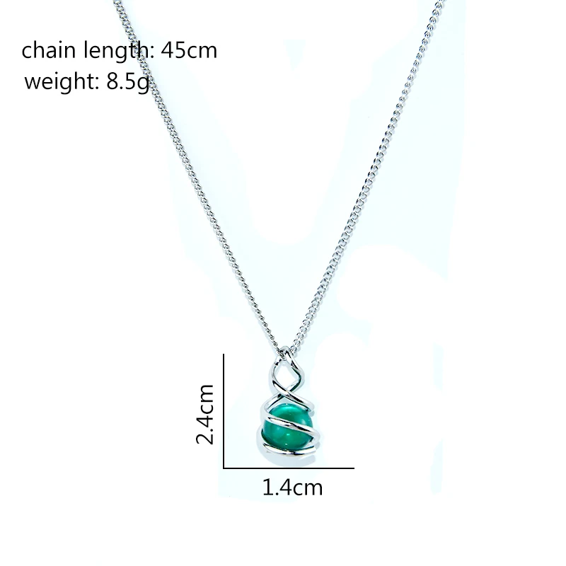 Fashion Sage Healing Orb Stainless Steel Necklace For Women Gamer Valorant Inspired Choker Chain Trendy Jewelry Accessories Gift