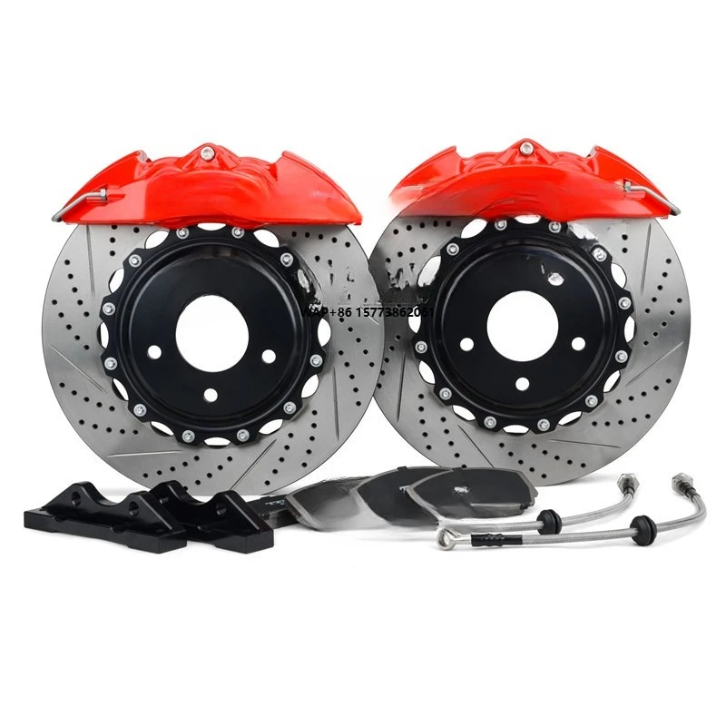 

TEI Racing Brake Caliper Kit 4 Pot Caliper 4 Piston Caliper 355x28MM Disc for 5-Series G30 F90 F10 G31 520 525 530 545 550