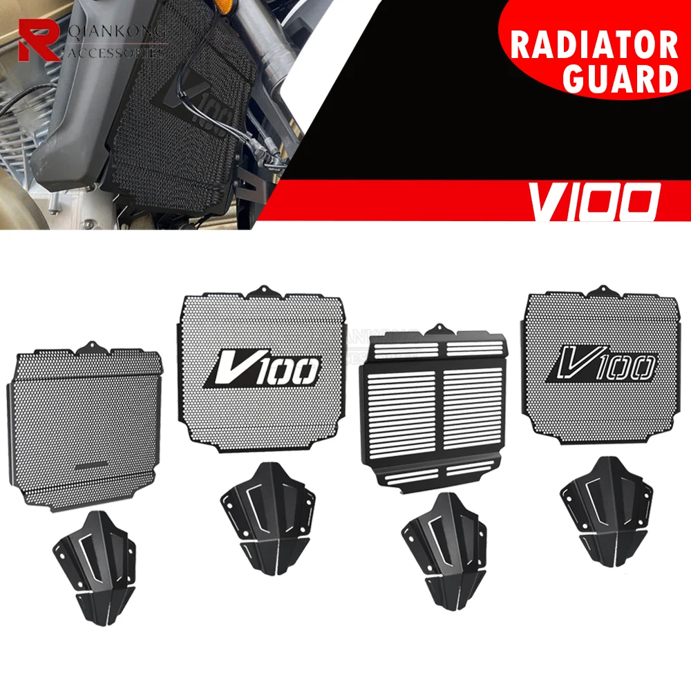

2025 Radiator Cylinder Head Engine Guard Complete Set For Moto Guzzi V100 Mandello S 2022-2023-2024-2025 Motorcycle Accessories
