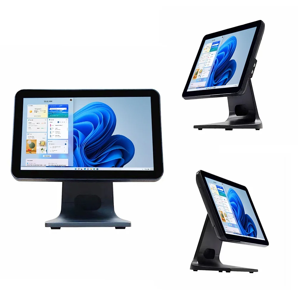 Pos System Best Point Of Sale System 15.6 Inch Single Screen Cash Register All In One Touch Pos For Supermarket