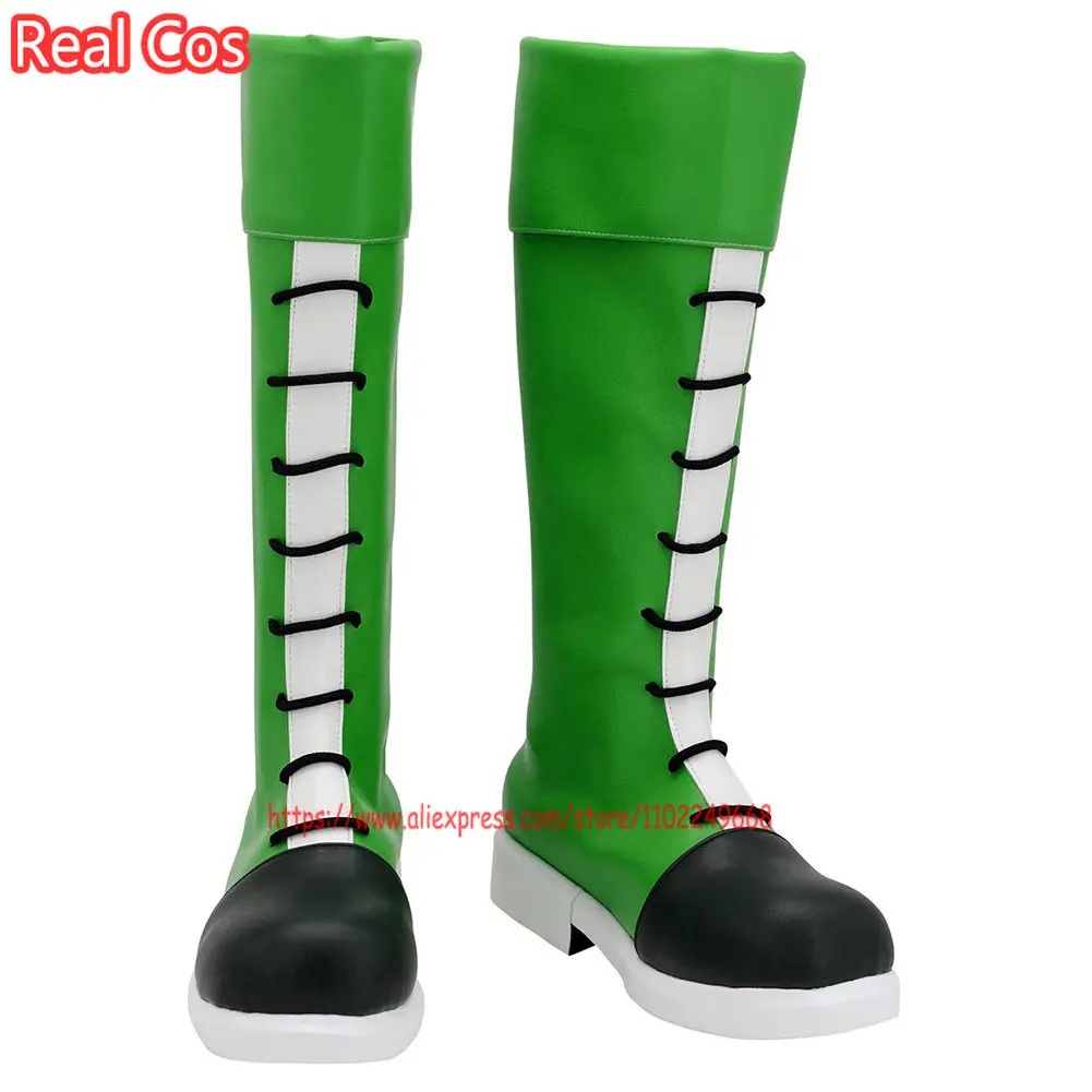 أحذية RealCos Anime Gon Freecs التأثيرية أحذية أزياء حفلات الهالوين مصنوعة حسب الطلب