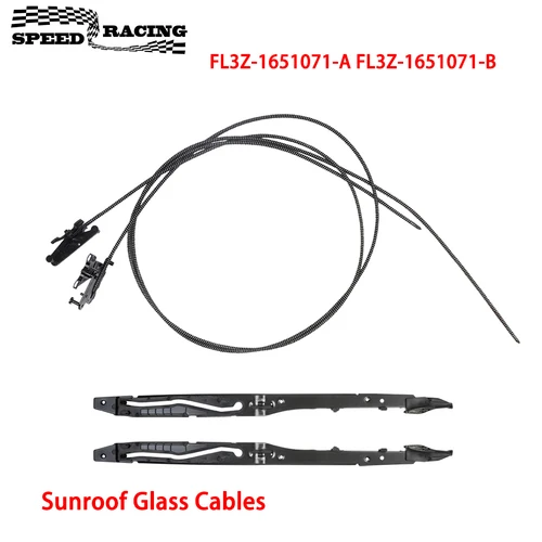 FL3Z-1651071-A FL3Z-1651071-B Cables de cristal para techo solar para Ford F150 2015-2020, para Ford F250/F350/F450 2017-2019, para Ford Expedition
