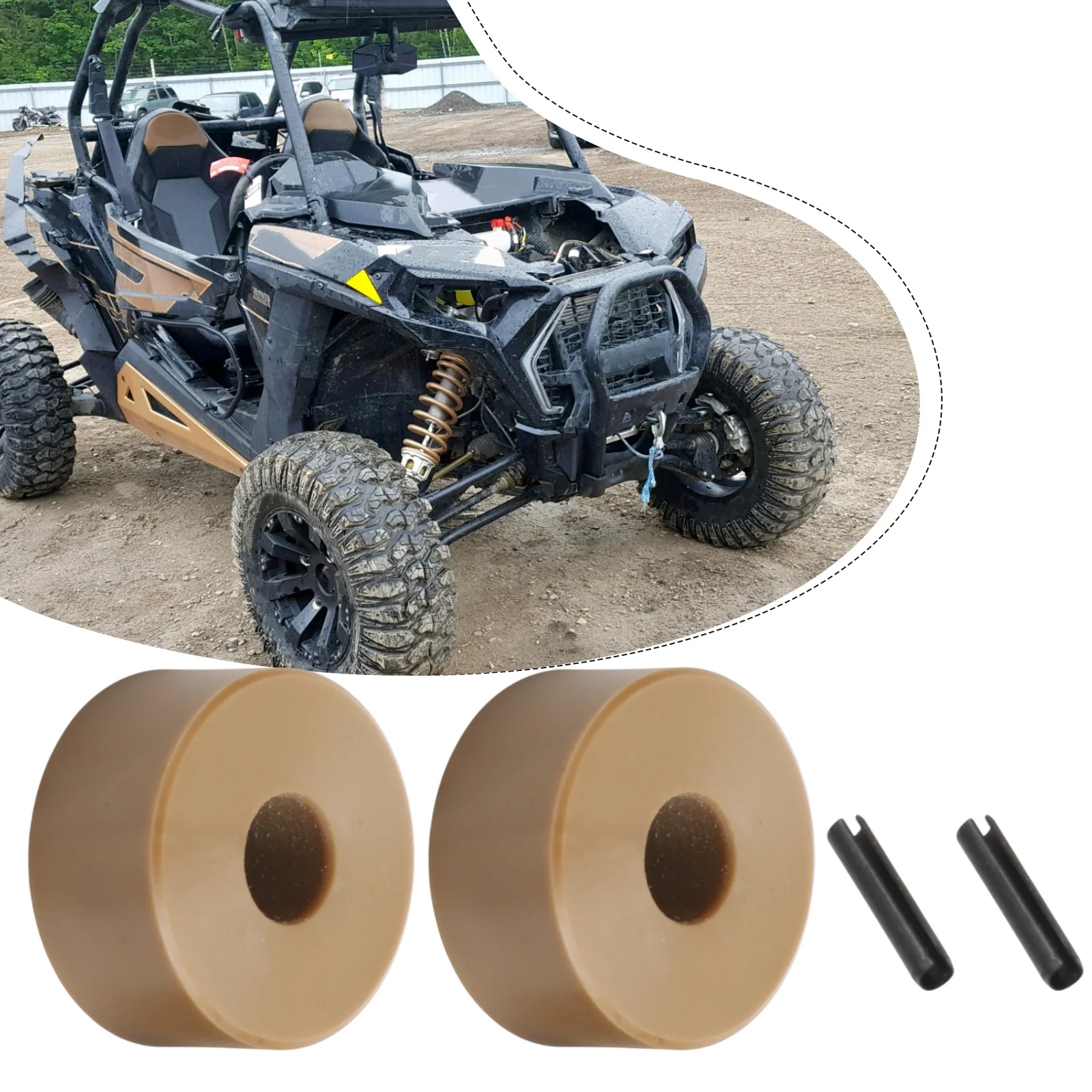Compatible Parts for polaris 900 For ATV For Utility Vehicles 3514929 Direct Replacement Rubber Slightly Different