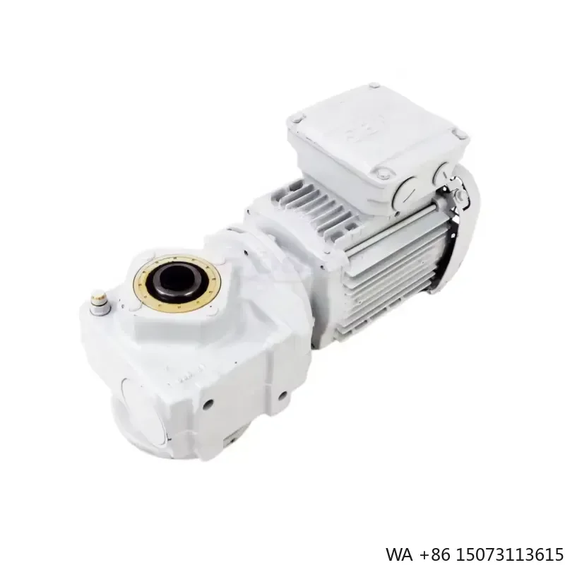 for SEW EURODRIVE SAF37 DRN71M4 0.37KW IE3 Helical Worm Gear Motor B5 Flange Hollow Shaft Industrial Gearmotor New Original