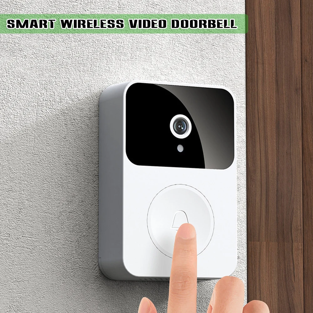 ワイヤレススマートドアベルx9,双方向オーディオ,訪問者のスナップショット,暗視,セキュリティカメラ,ドアベル,クラウドストレージ