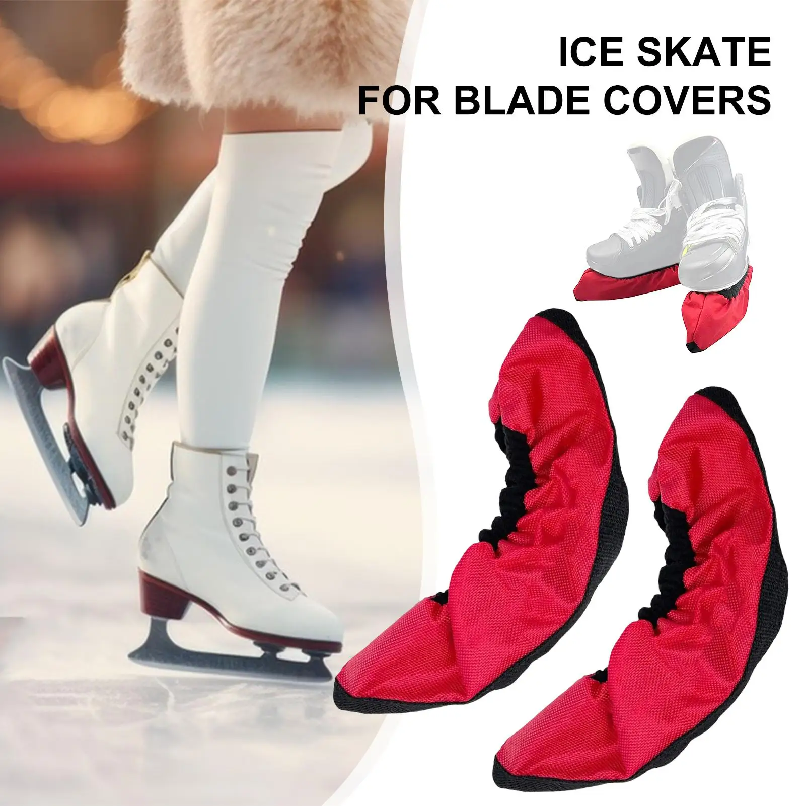 

Защитные приспособления для катания на коньках, 2 шт., водонепроницаемая тканевая защита для мальчиков, девочек, детей, мужчин, женщин, домашний шкафчик, спорт