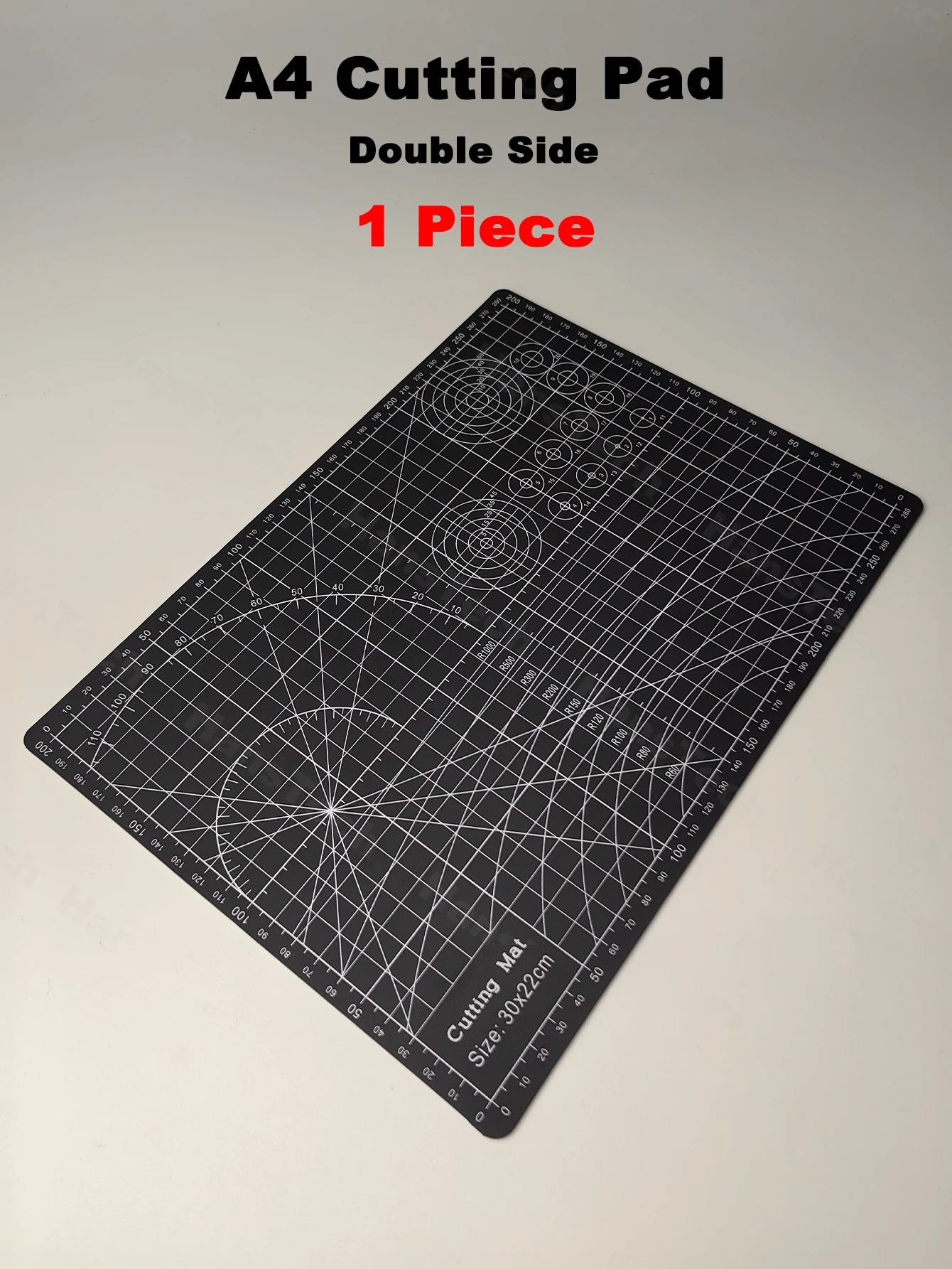 Planche à découper double face A4, tampon de coupe en argile, planche à découper en caoutchouc, modèle de planche à graver