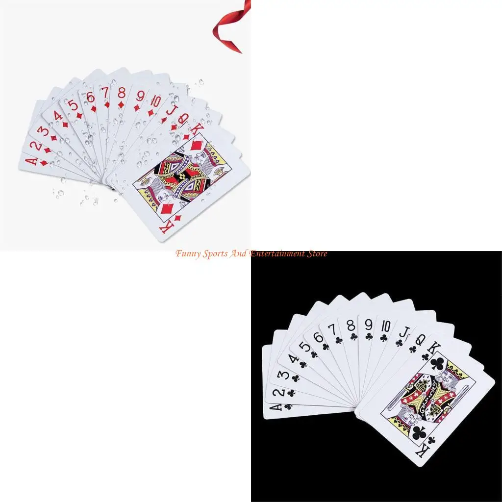 

C4DE Waterproof PVC Deck Box-packed Playing Cards Set Tricks Tool Card Game Board Game Role Playing Cards
