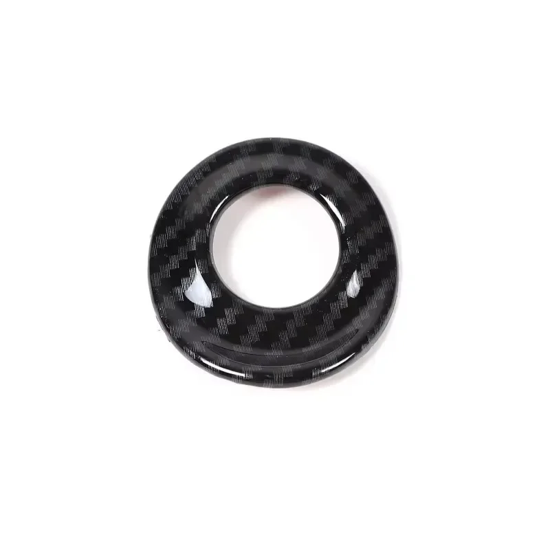 Carbon Fiber Car Center Control Left Limited-slip Button Frame Cover Trim Interior Car Accessories For Nissan 370Z 2009-2020