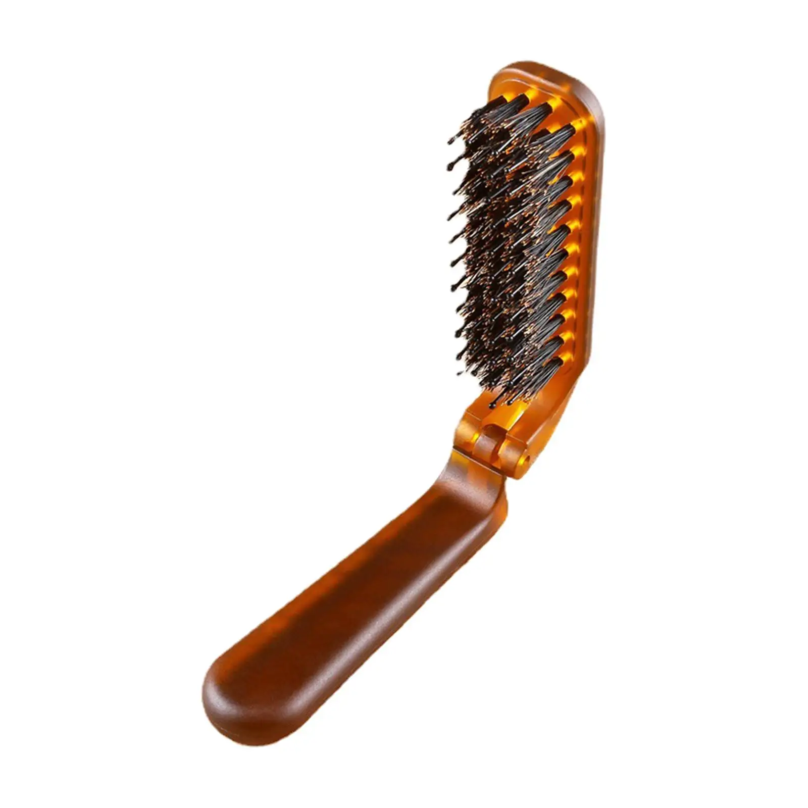 Collapsible Folding Brush Small Pocket Size Hair Comb Portable Brush for Travel Gym Bag Purse Hair Care