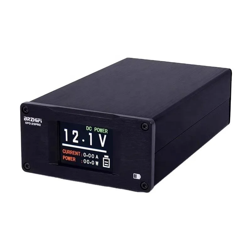 BRZHIFI Linear Stabilized Power Supply 25W 50W Low Noise SPD-25PRO Linear Regulated DC For Audio 5V 12V 15V Receivers Amplifiers