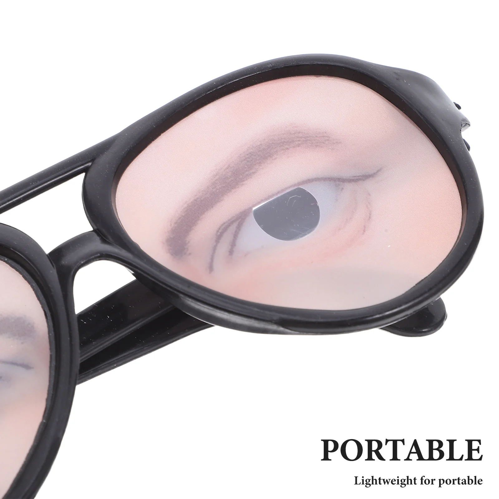 Prank Glasses Funny Eyeglasses for Adults Kids Halloween Costume Party Trick Novelty Gag Gift