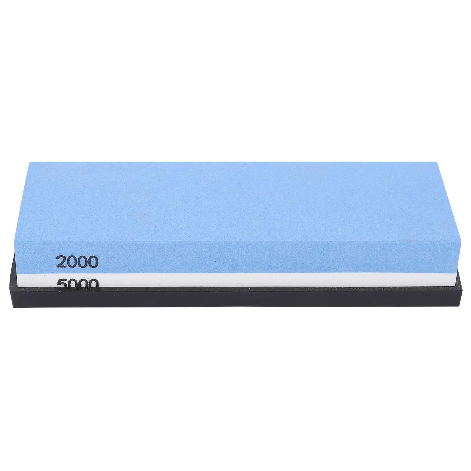 

Double Sided Whetstone Knife Sharpener Stone 2000 5000 Grit with Non Slip Base for Kitchen Use