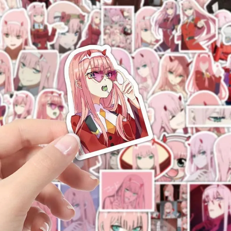 60 قطعة شخصية كرتونية FRNXX ملصق تزيين جرافيتي إبداعي #4