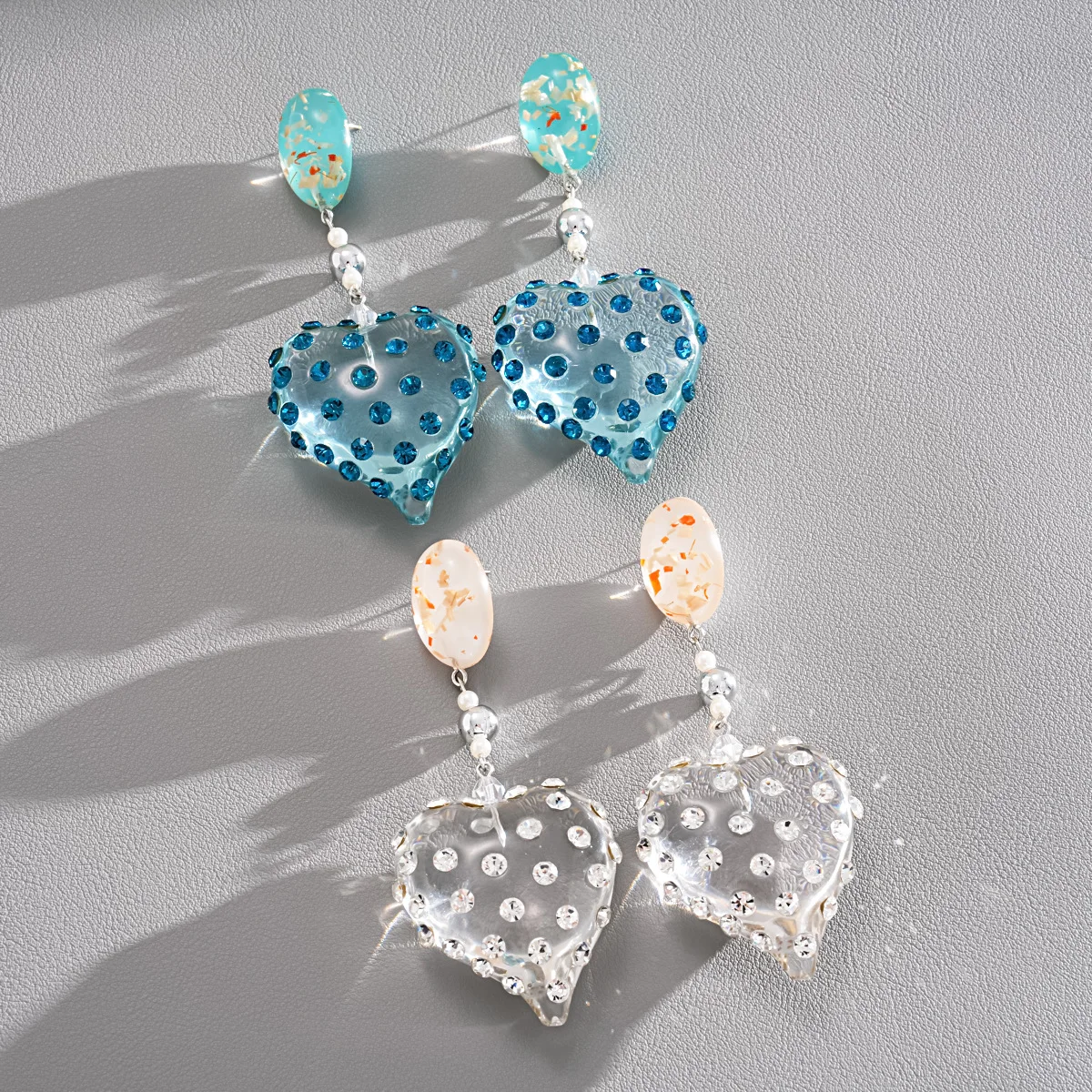 Large Transparent Resin Heart  - Women'S Accessories Trends 2026 ulasan dan harga