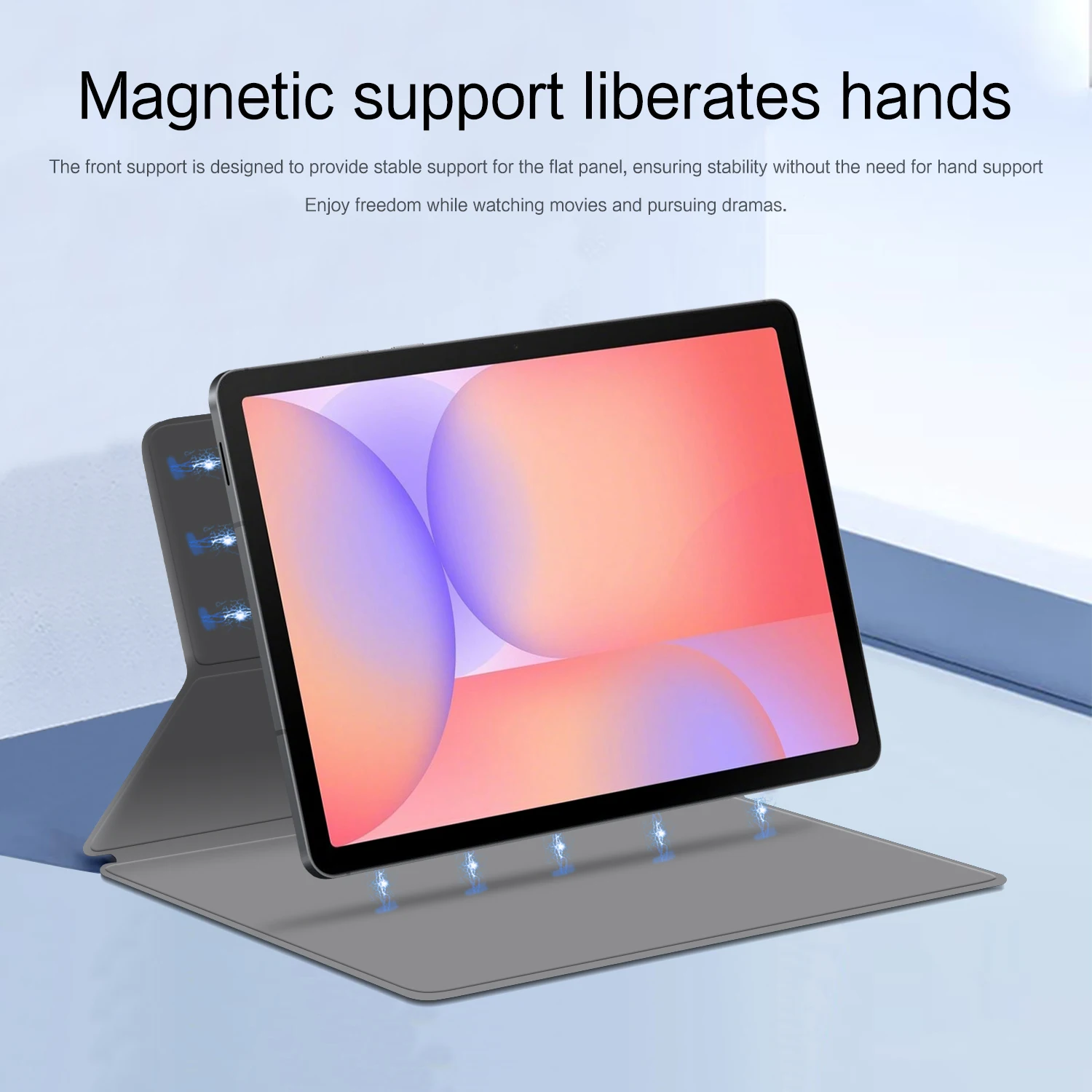 For Samsung Galaxy Tab S11 S10 Lite S9 S8 S7 FE Plus 12.4 11 Magnetic Case for Tab S11 S10 S9 S8 Ultra 14.6" Pencil Holder Cover view 5