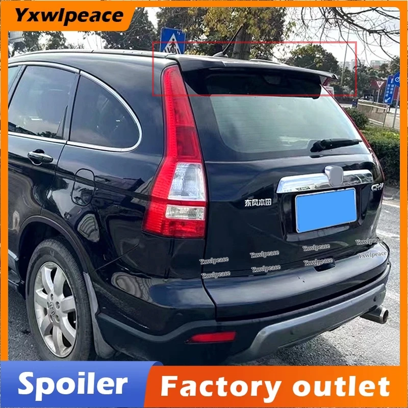 

For Honda CR-V CRV Roof Spoiler 2007 2008 2009 2010 2011 Car Decoration ABS Plastic Unpainted Color Rear Trunk Lip Wing