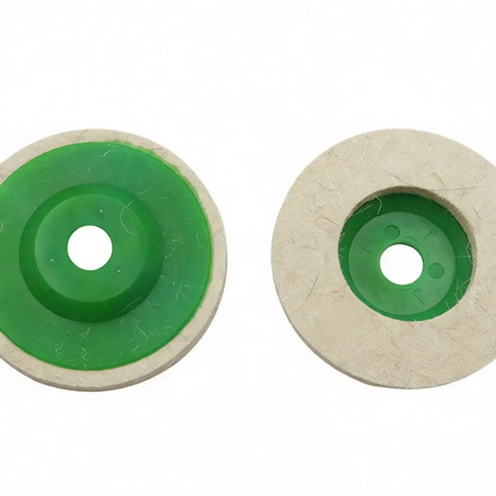 Angle Grinder Wool Polishing Pad Felt Buffer Disc Rotary Power Tool Part For Metal Wood Stone Surface Repair