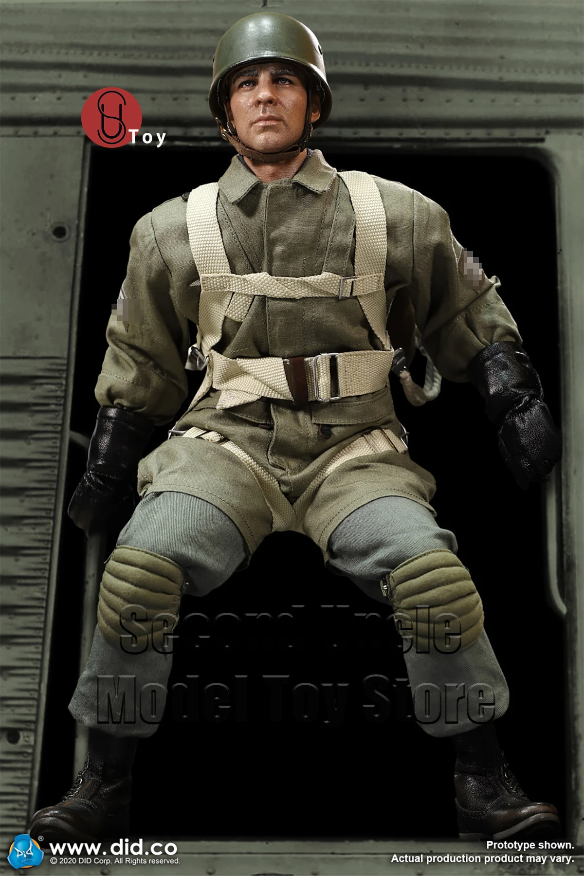 

DID D80146 1/6 WWII German Paratrooper Green Devils 12'' Male Soldier Military Action Figure Full Set Collectible Model Toys