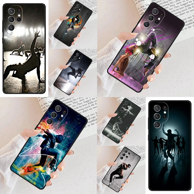 Breaking Hip Hop Break dance Cell Phone Case for Samsung Galaxy S26 Ultra S25 S24 S23 S22 S21 S20 Note10 Cover
