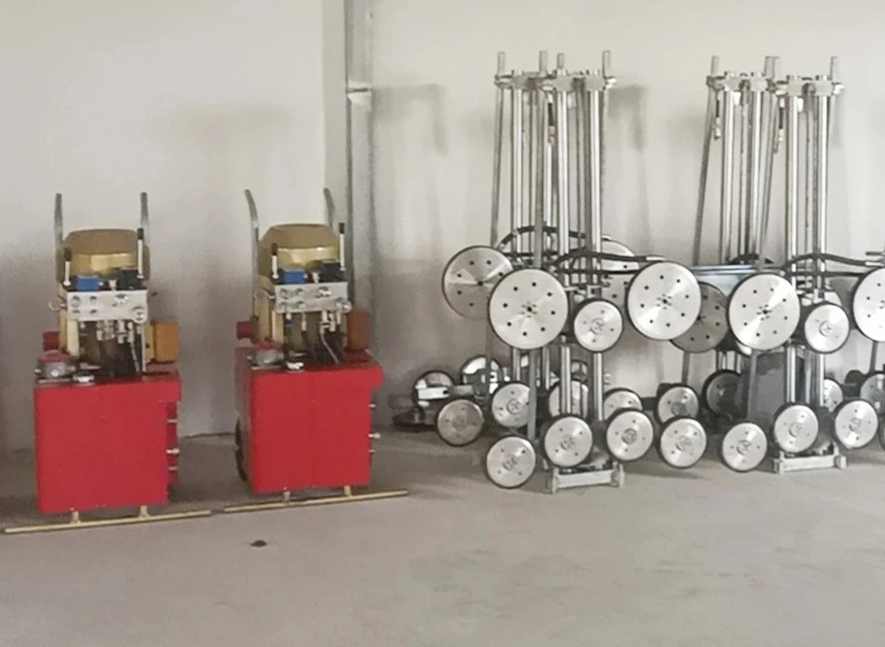 For Hydraulic Rope Sawing Machine High-Power Reinforced Concrete Marble Material Pier Support Column Beam Underwate