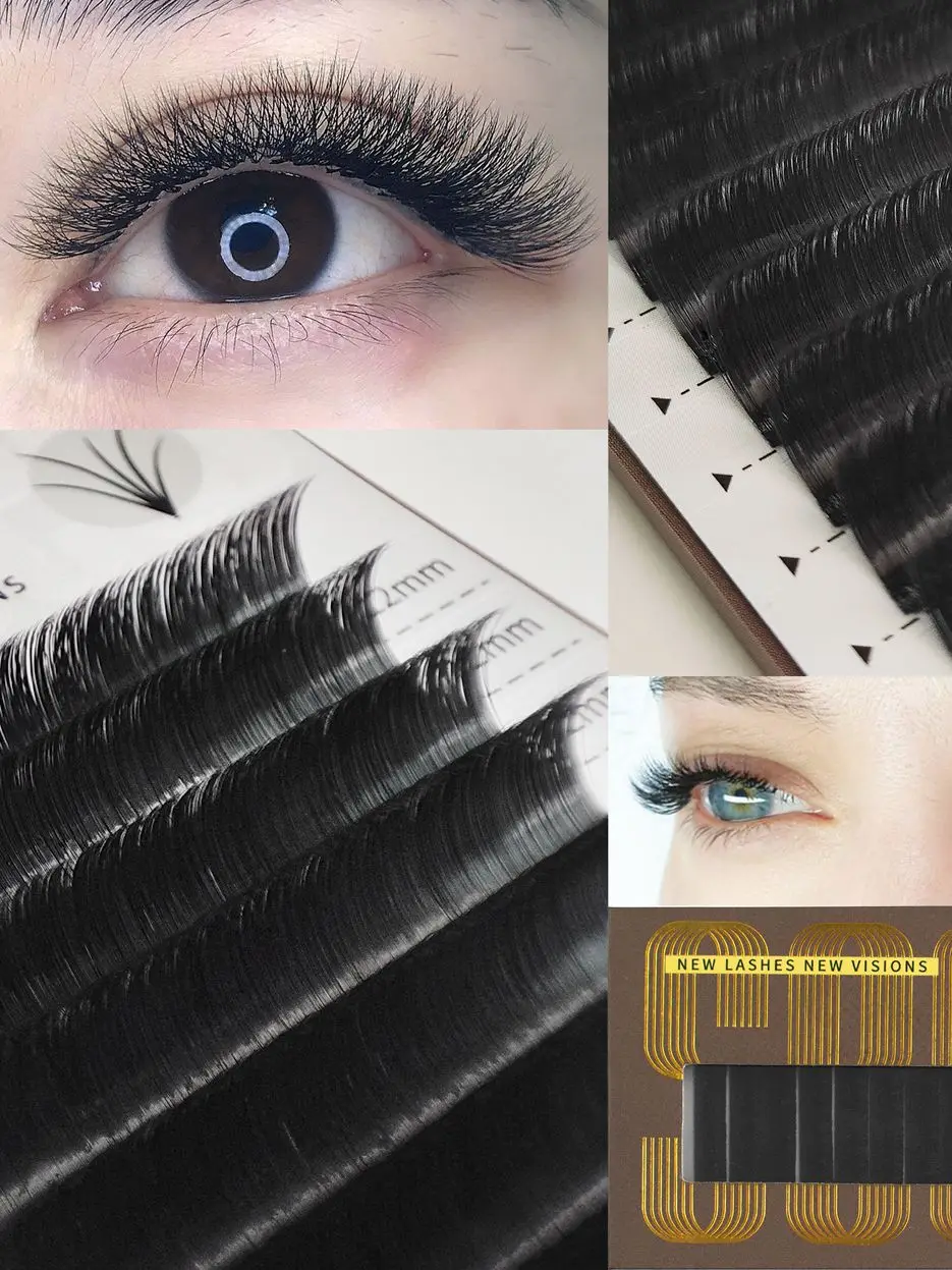 SEEDEW Fox Series Camellia Lashes LJ LB LC LD Curl Wimpern Natürliche Weiche Wimpernverlängerungen Ohne Klebstoff – Detail 2