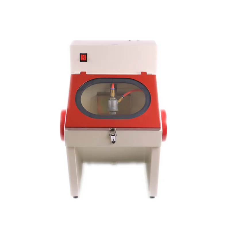 High Pressure Press-in Type Sandblaster Powerful Sand Blasting Unit Dental Lab Equipment Recyclable Sandblaster