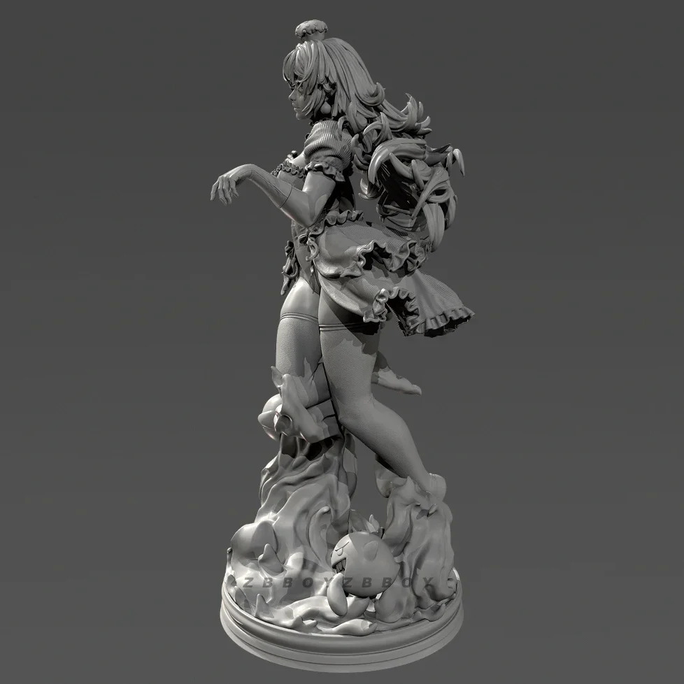 Wysokość figurki mężczyzny 38mm 50mm 75mm Zestawy modeli z żywicy bezbarwne i do samodzielnego montażu (Druk 3D) TD-7603/3D