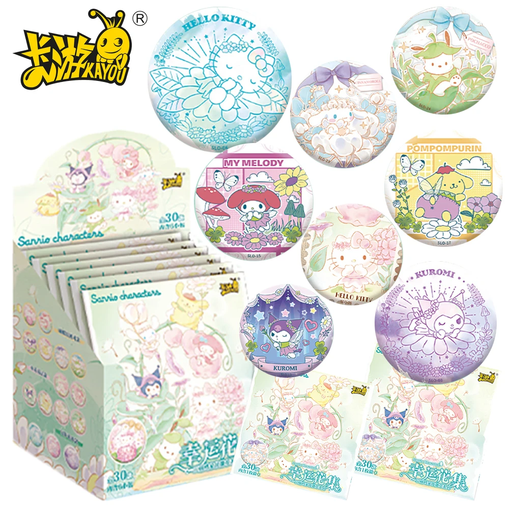 

New Genuine Kayou Sanrio Collectible Badges My Melody Pochacco Cartoon Pendants Backpack Accessories Perfect Gifts for Girls