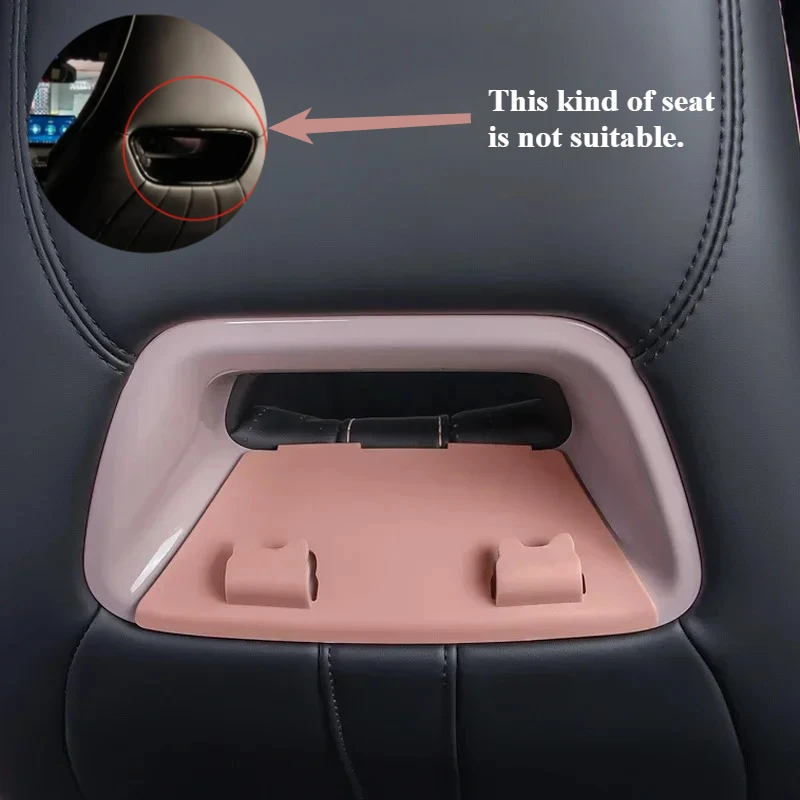For BYD Dolphin/Seagull Car Seat Backrest Tactical Panel Hook Storage Hanging Plate Multifunctional Interior Car Accessories