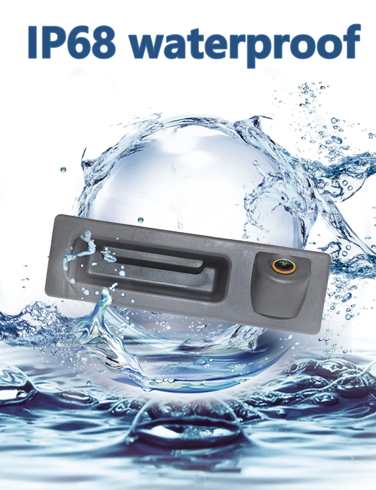 AHD 1080P Auto Rückansicht Reverse Stamm Griff Kamera Für BMW 3er F30 F31 F35/5 serie F10 F11/X3 F25/X4 F26/X5 F15/X6 F16 – Detail 13