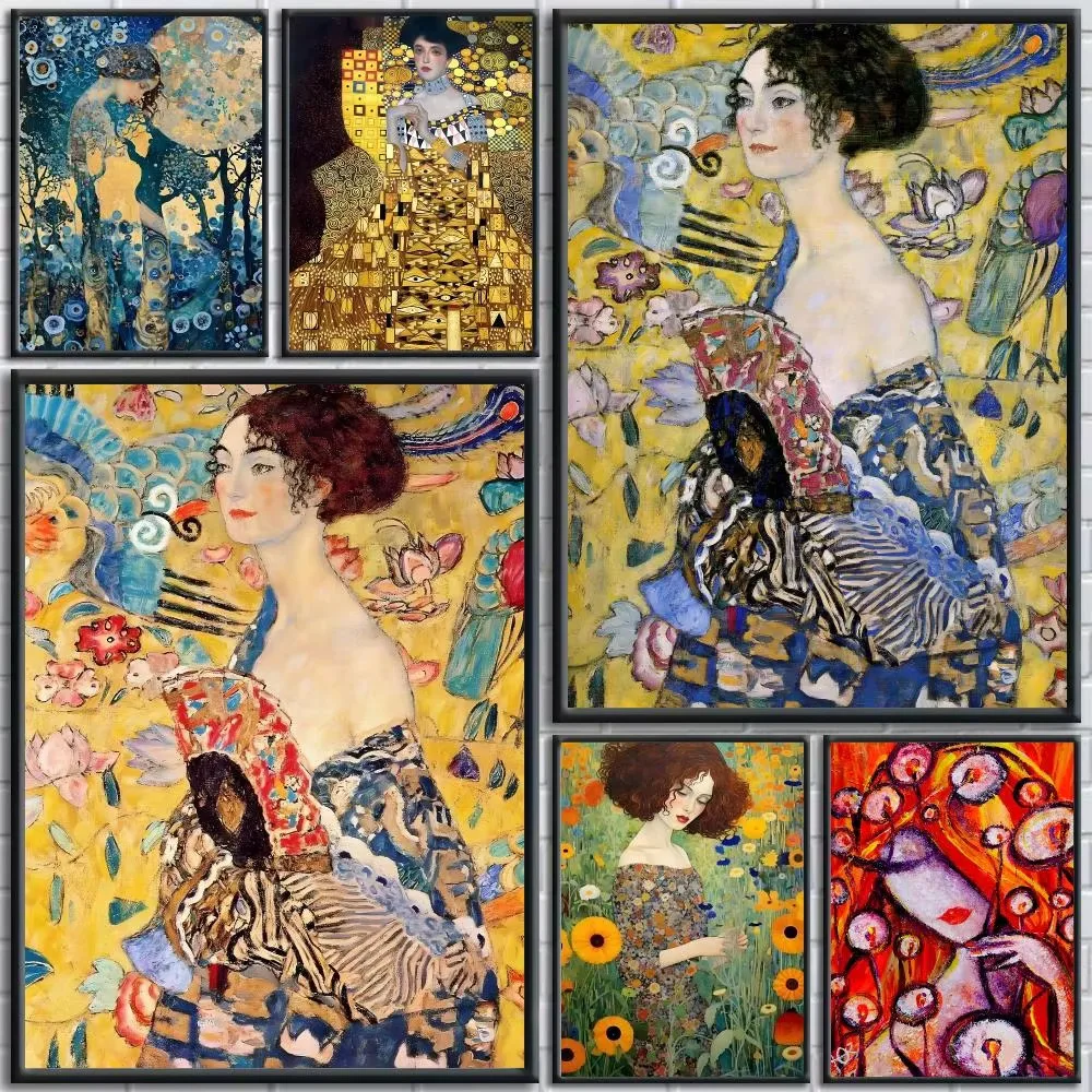Diamond Painting Gustav Klimt Art Classic Symbolism Mosaic Handmade Artwork Round/Square Diamonds Exquisite Gift Home Decor