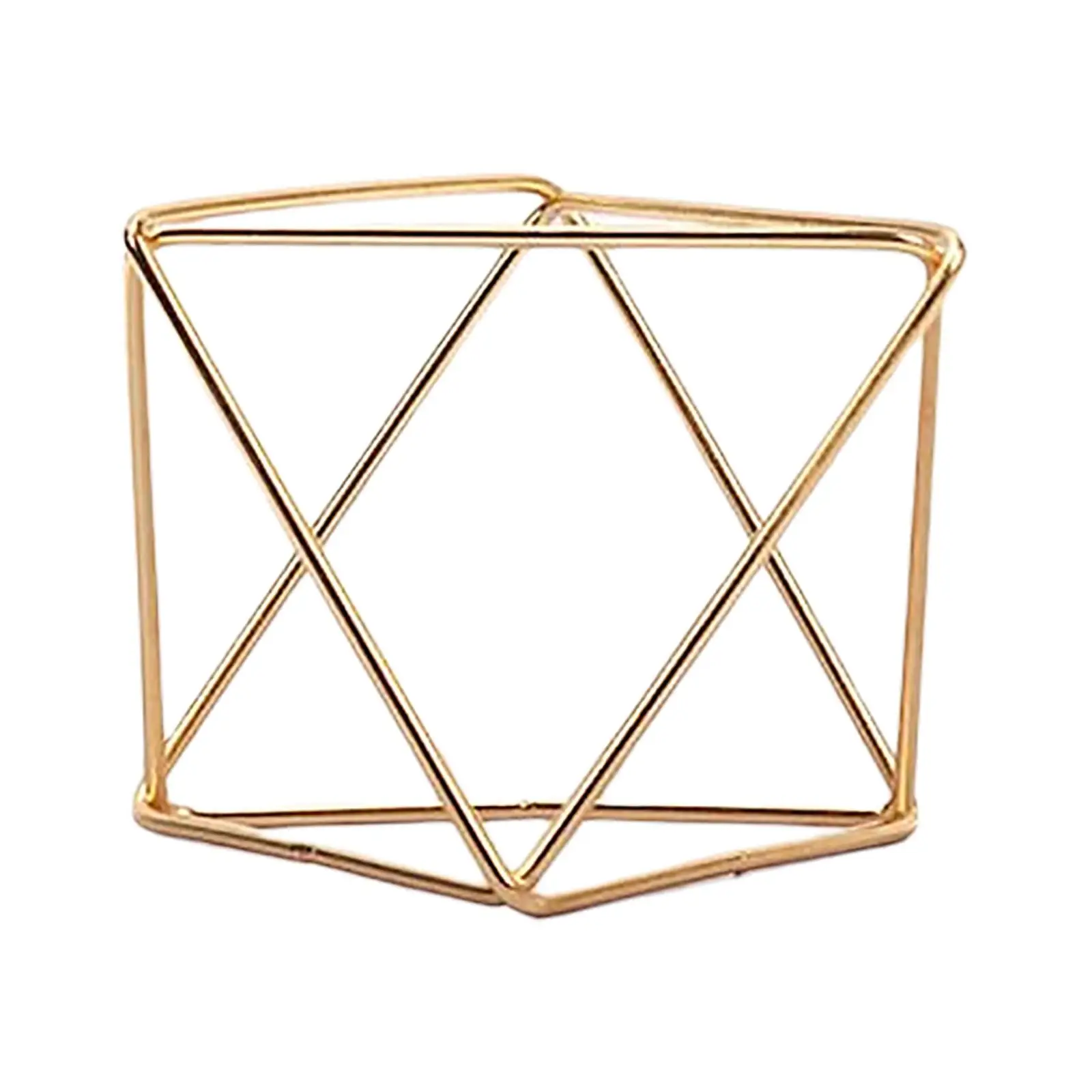Geometric Shaped Earring Holder Stand, Tabletop Decor Necklace Holder Jewelry Display Rack for Women Girls