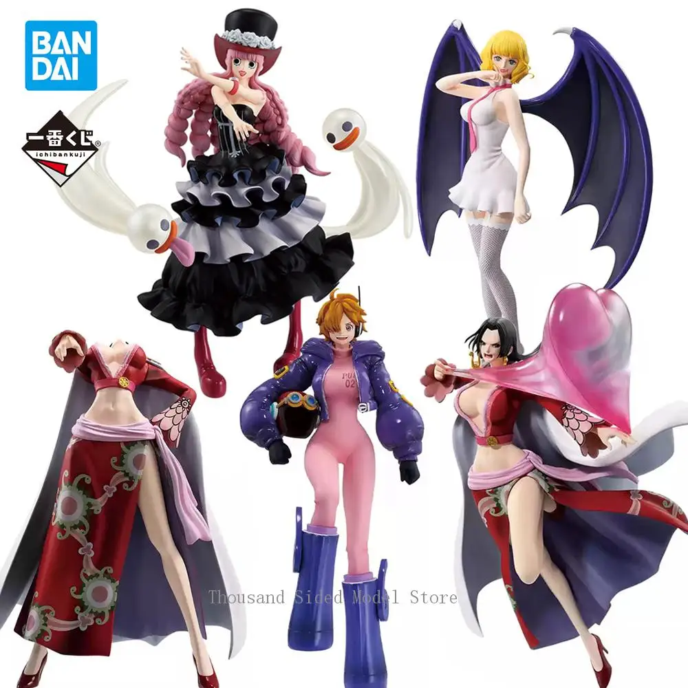

In Stock Original Banpresto Ichiban Kuji One Piece MASTERLISE EXPIECE Boa Hancock Stussy Perona Lilith Anime Figure Model Toys