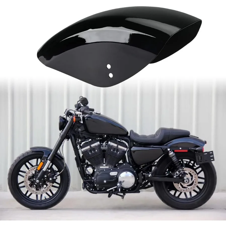 

Задний брызговик мотоцикла для Harley Bobber Sportster 883 1200 19862022, модели, глянцевая черная отделка, улучшенная защита