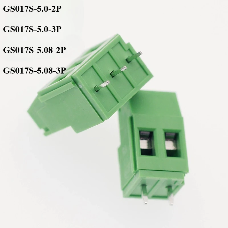 

GS017S-5.0/5 Винтовая клемма для печатной платы 2P3P может быть сращена DG/KF129 Нижнее уплотнение
