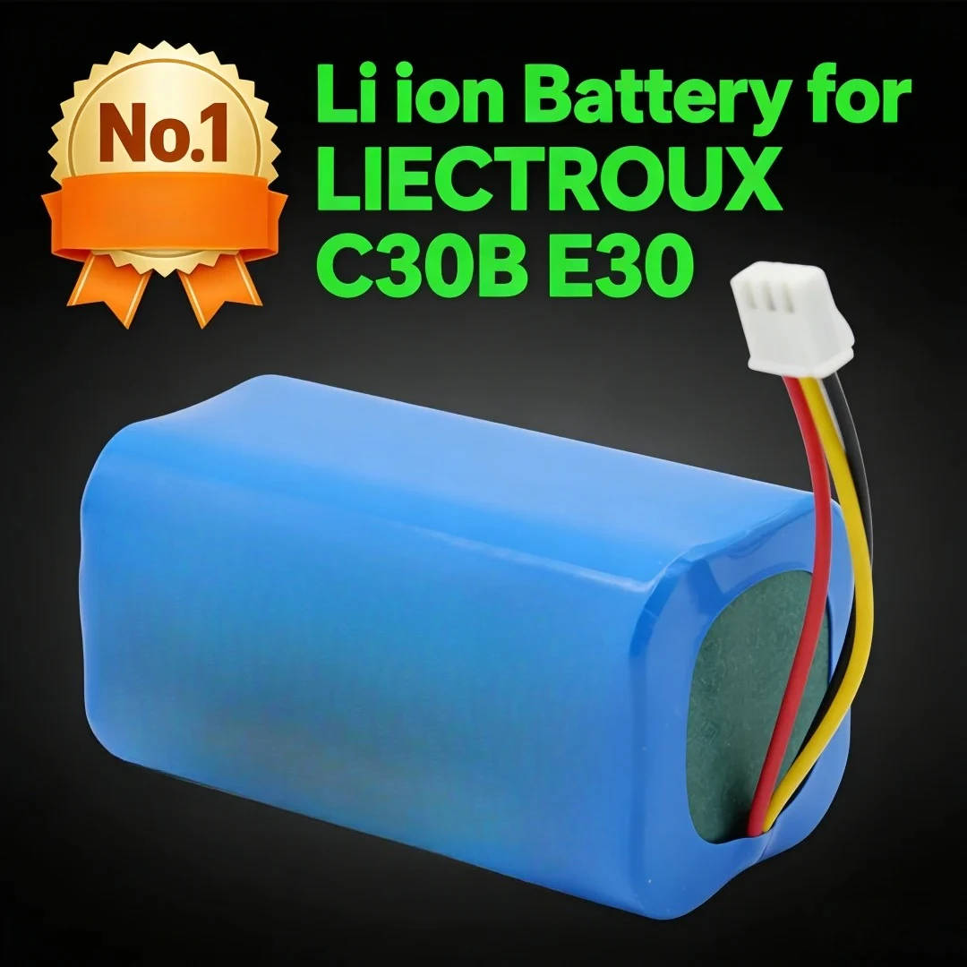 

For LIECTROUX C30B E30B Robot Vacuum Cleaner Battery 14.4V Multi Capacity 5200mAh 3500mAh 2600mAh Li-ion Pack