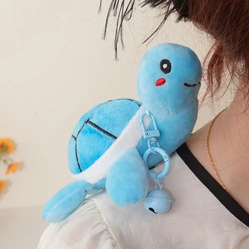 

Fashion Bell Turtle Pendant Stuffed Bag Hanging Turtle Keychain Creative Funny Turtle Keyring Hanging Accessory