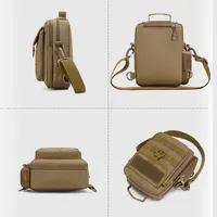 Tactical Molle Bag Outdoor Handbags Camping Travel Hiking Trekking Hunting Fishing Shoulder Crossbody Messenger Bag For Men