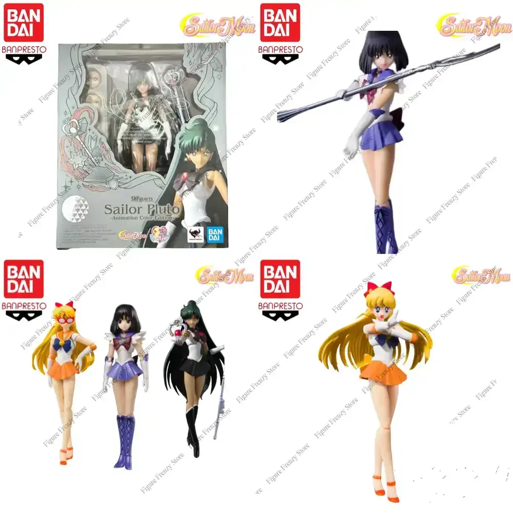 

Special Offer In Stock Original Bandai S.H. Figuarts Mol Toy Chibiusa Tomoe Hotaru Meiou Setsuna Anime Action Figures Toys