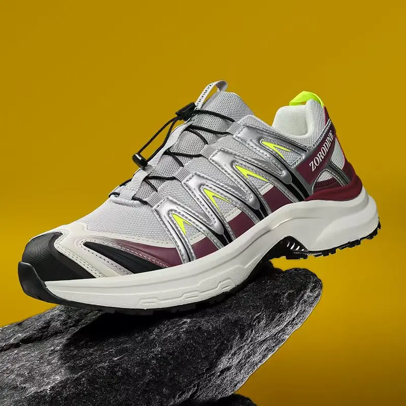 

Mountaineering Shoes, Men's and Women's Outdoor Off-road Sports Shoes, Mesh Anti Slip Comfortable Hiking Shoes, Sizes 36-44