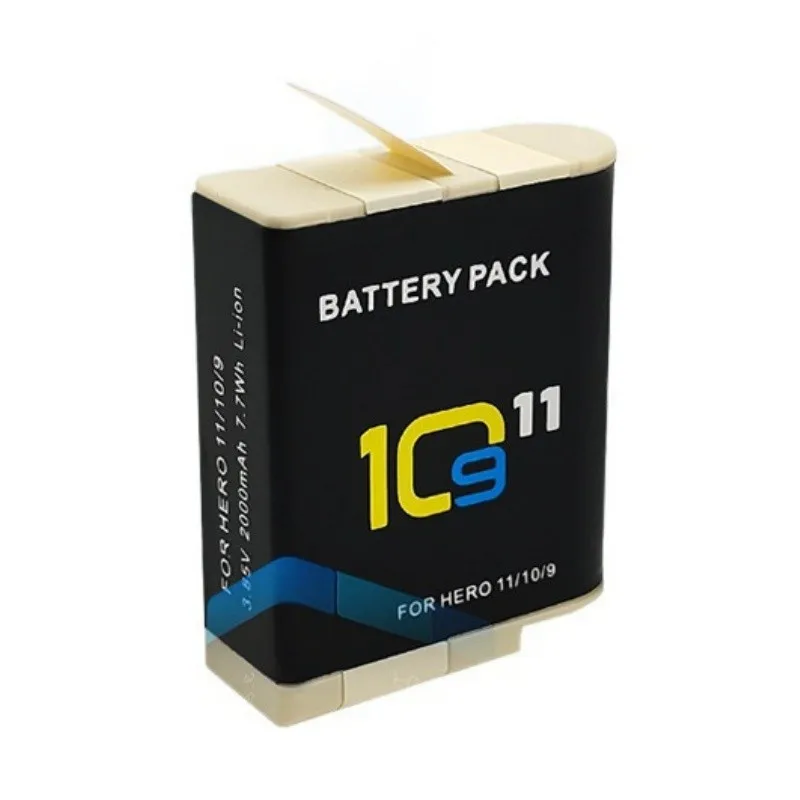 

Premium 2000mAh battery for action camera Hero 10/9 1 piece, brand new